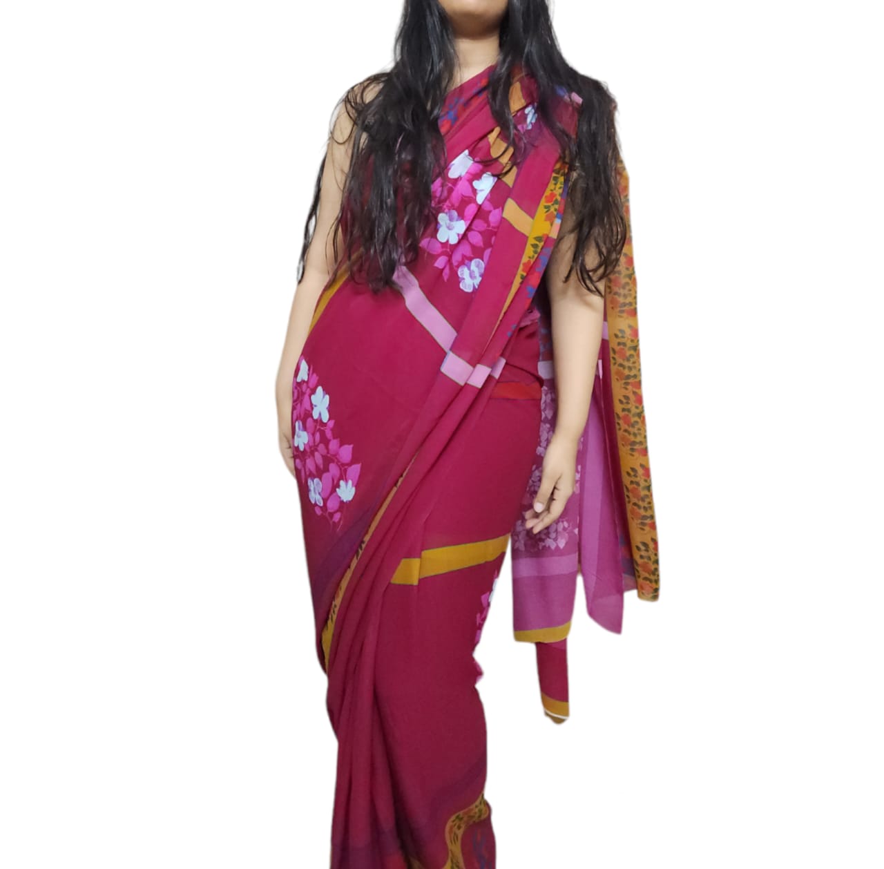 Georgette festive Elegance Saree