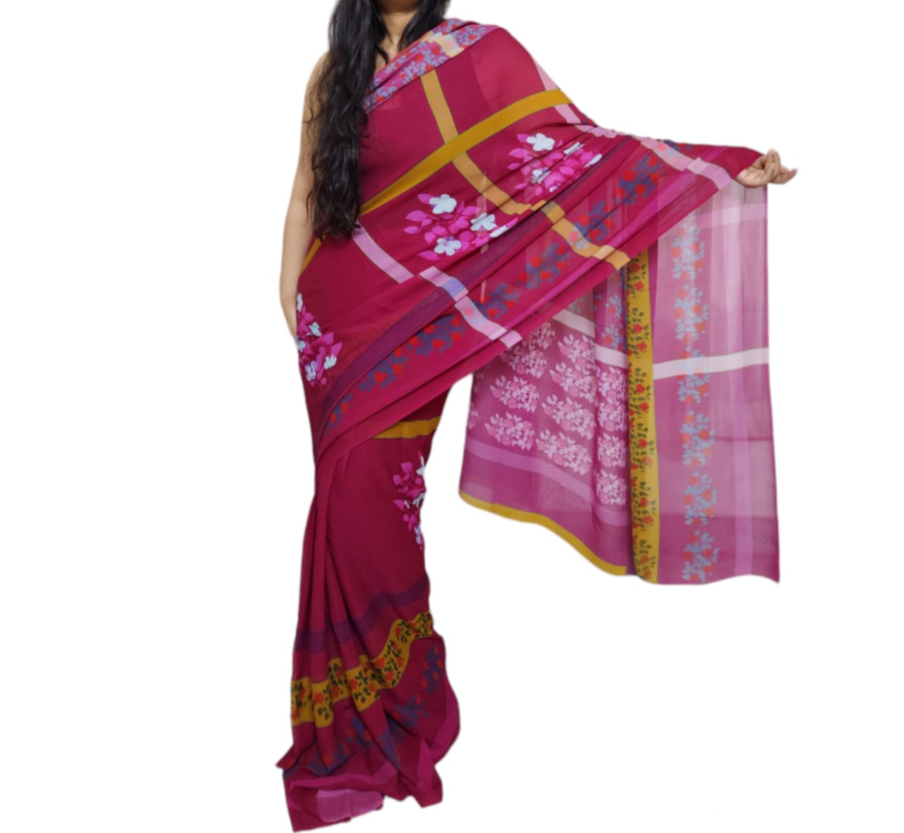 Georgette festive Elegance Saree