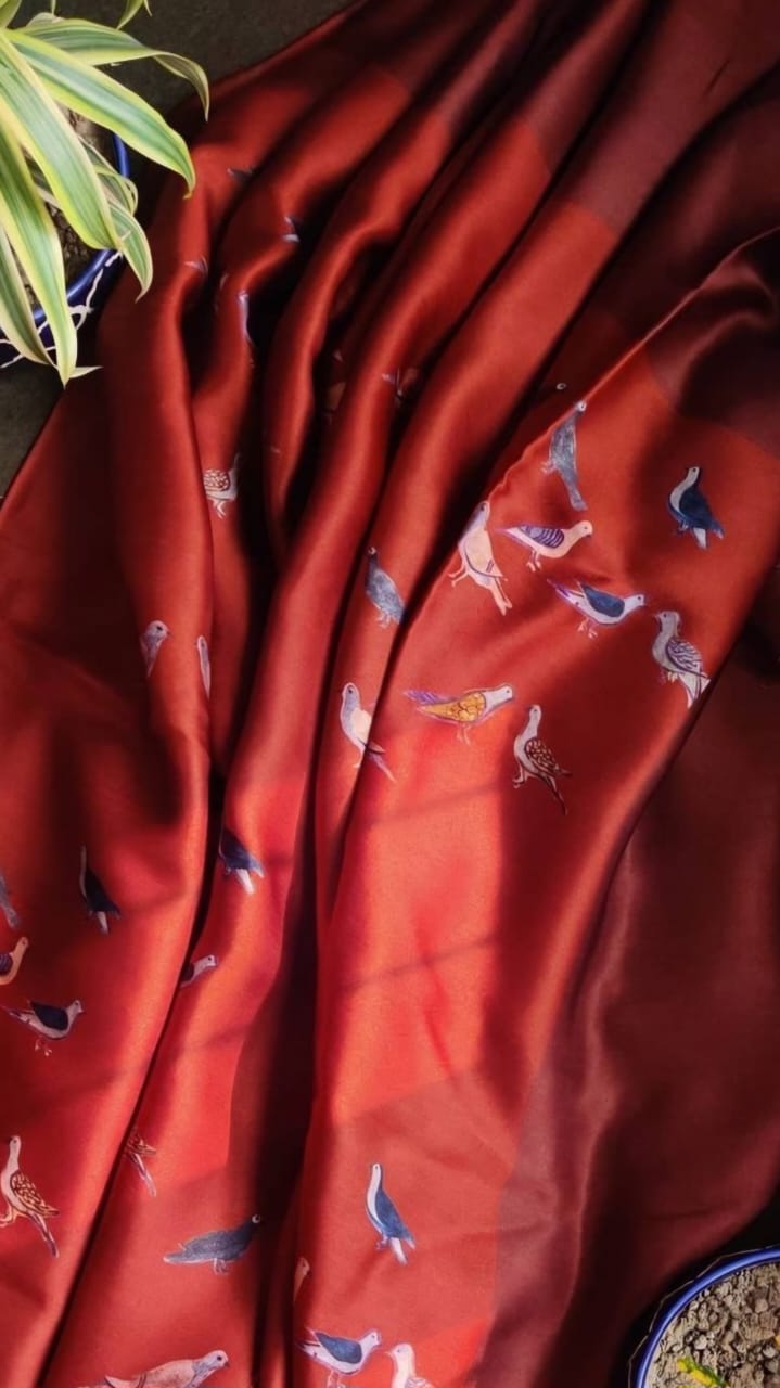 Gutur- Gu Crepe Saree