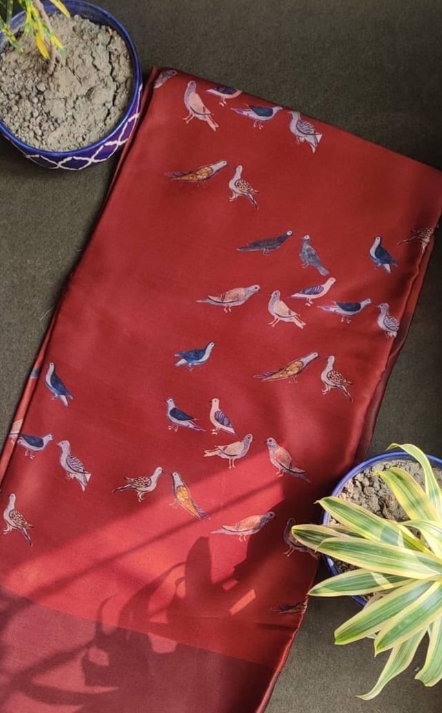 Gutur- Gu Crepe Saree